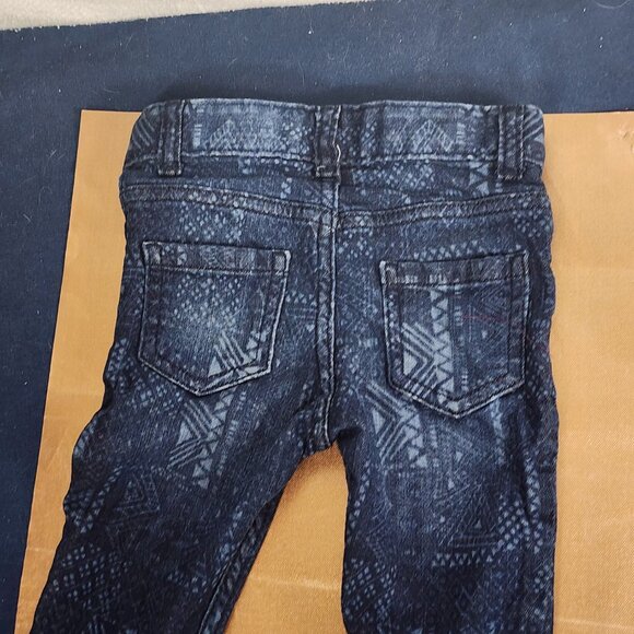 OshKosh B'gosh Kids Blue Patterned Jeans - Picture 8 of 16